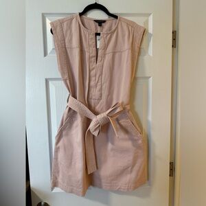 Banana Republic Pink Denim Dress, Size S w/ Pockets